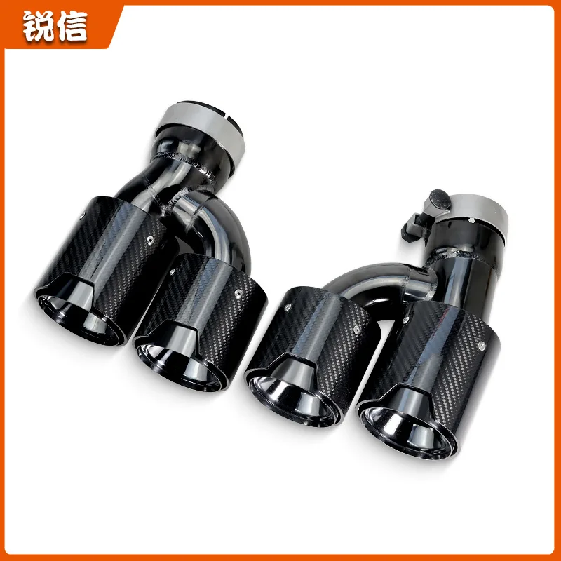 

Suitable for Car exhaust pipe BM 5 series 525i 528i 530i G30 G38 modified carbon fiber tail throat