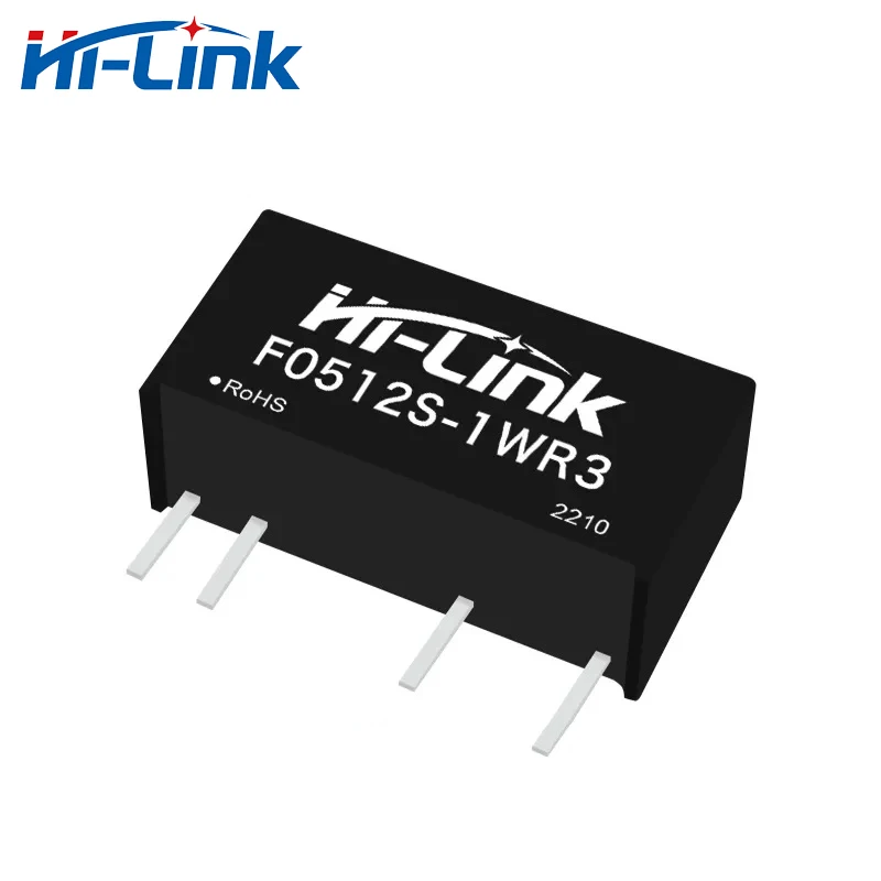 Hi-Link Offical Mini F0503/05/09/12/15/24S-1WR3 1W 3.3V/5V/9V/12V/15V/24V DC konwerter DC zasilacz inteligentny moduł