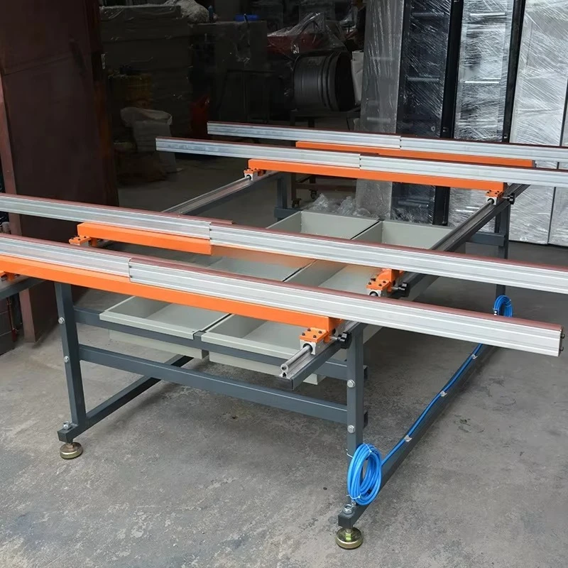 2400X2400x850mm door and window assembly table with adjustable arm and toolbox