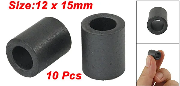 10Pcs Ferrite Sleeve Core 12x15x7mm Toroidal Ferrite Bead Cores Transformers Fittings For Welding Transformers