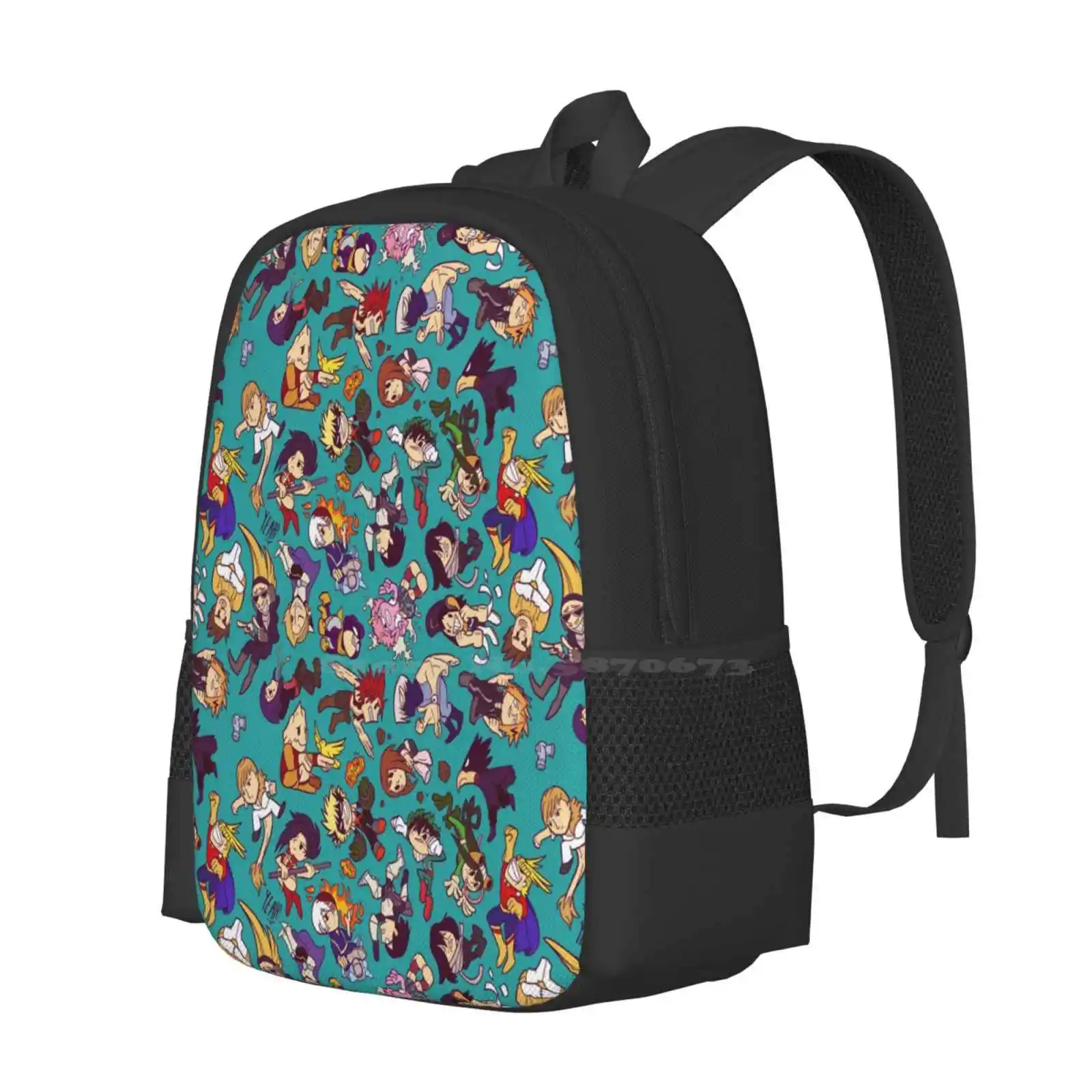 Plus Ultra Pattern School Bags For Teenage Girls Laptop Travel Bags Boku No Hero Academia Deku Bakugo Uraraka All Might Anime