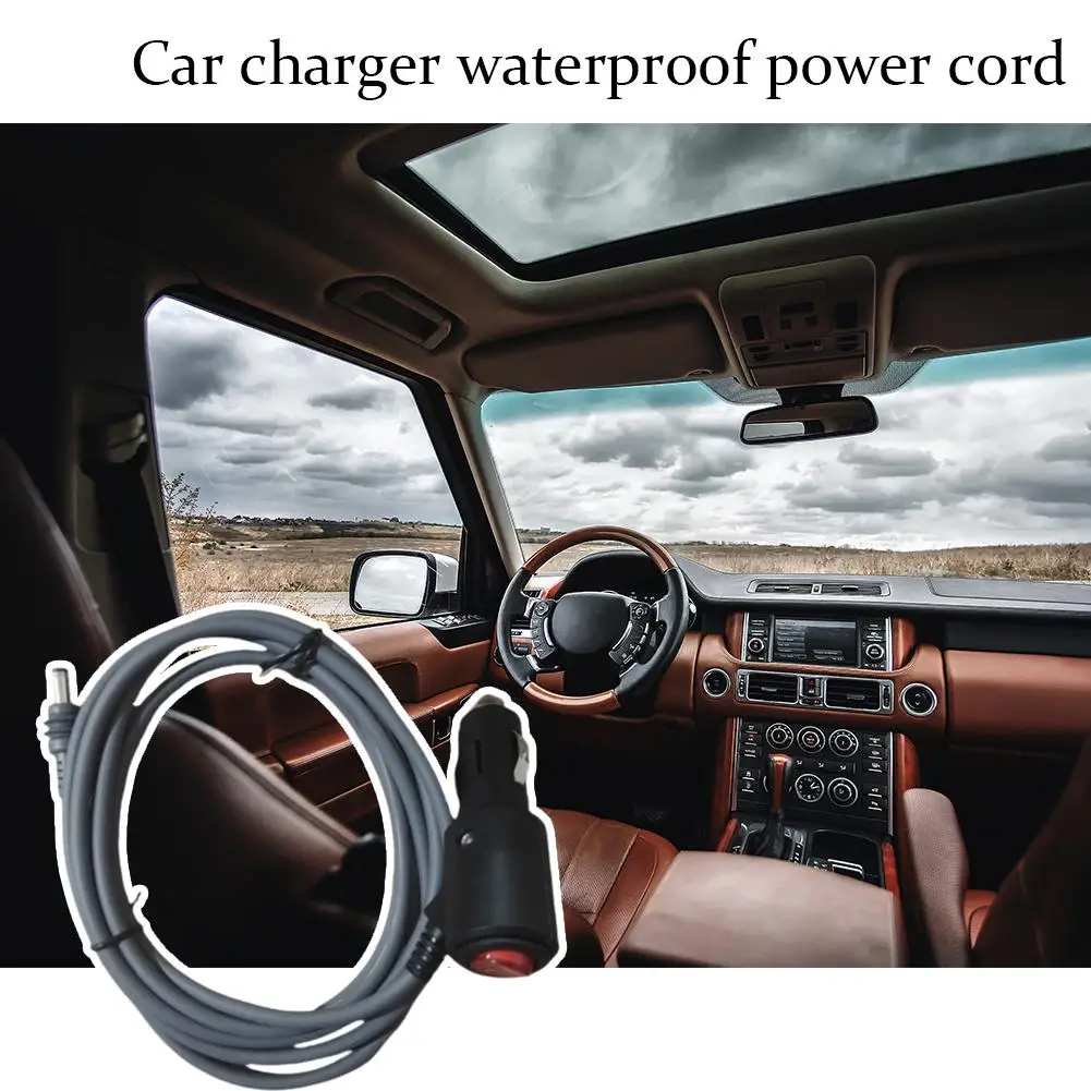 Waterproof TPU Car Charger Power Cord for Starlink Mini - Cigarette Lighter Adapter with 200/300/500cm Cable Length 1pcs