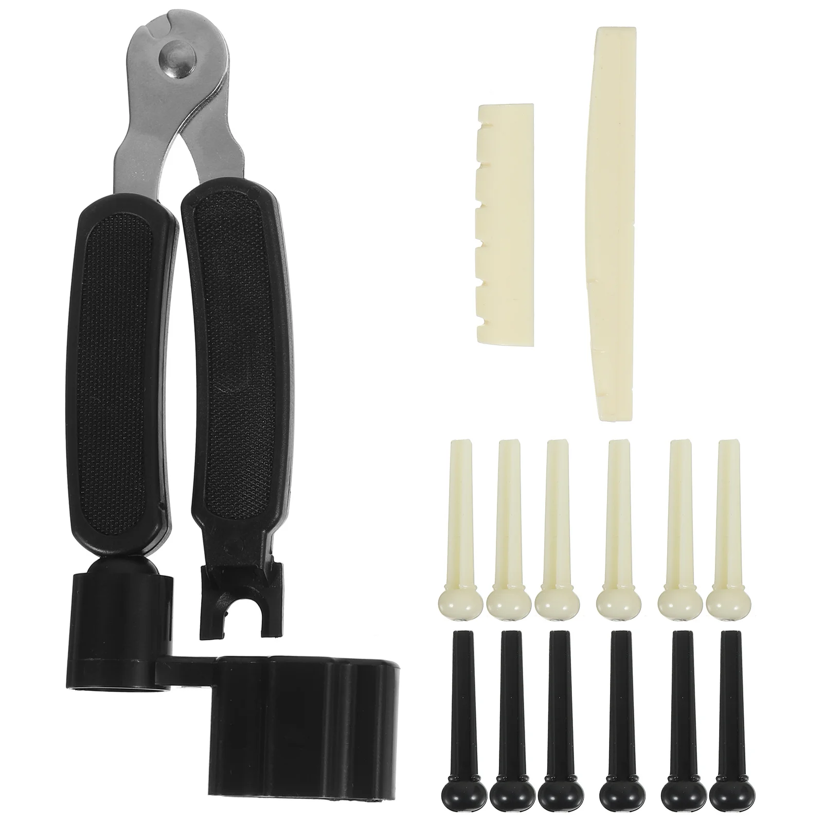 

1Set Guitar Bridge Pin Acoustic Guitar Parts Comprehensive Repair Tools String Winder Bridge Pegs Easy Maintenance Kit