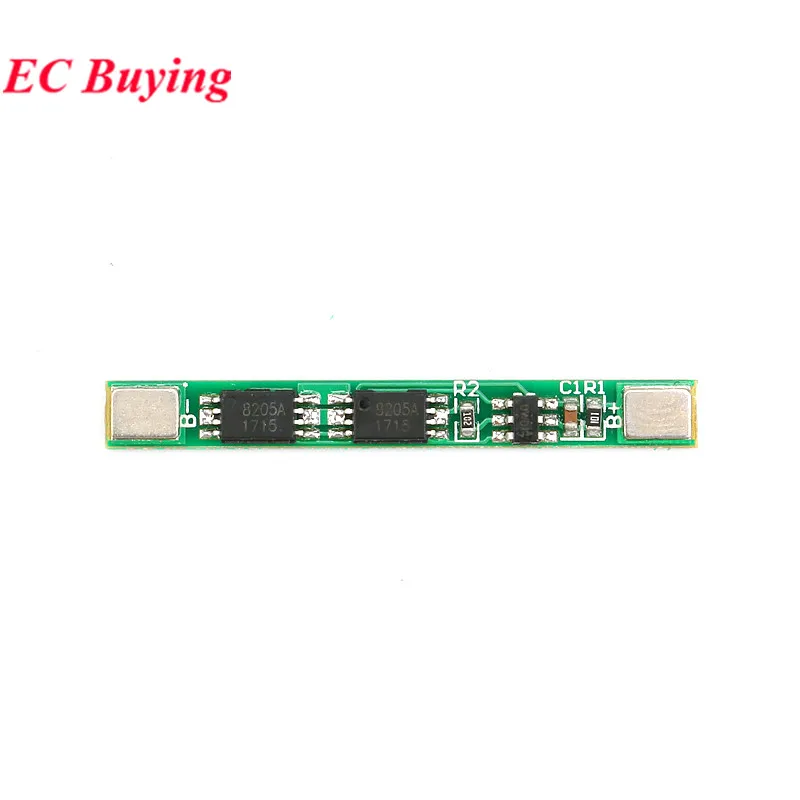 20 szt./1 szt. 1S 3.7V 4A 5A moduł BMS PCM 18650 do ochrony akumulatora litowo-jonowego PCB dla akumulatora litowo-jonowego 18650 z podwójnym MOS — zdjęcie 5