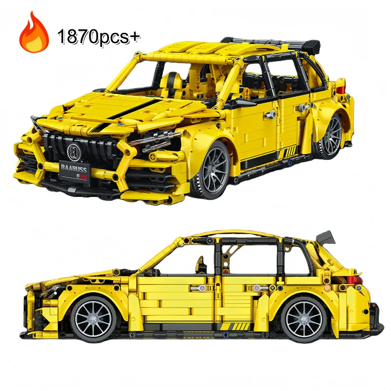 1:14 جديد السرعة التقنية سباق اللبنات نموذج سيارة رياضية Moc تجميع الطوب اللعب عيد الميلاد عيد الميلاد هدايا الهالوين #1