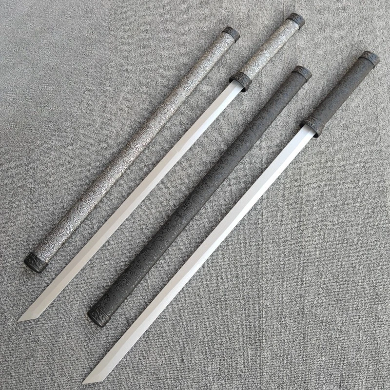 100cm/33.37in Bamboo Katana Sword With Sheath Display Anime Peripherals Model Cosplay Props Collectible Practice Boyfriend Gift