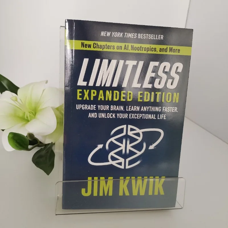 Limitless Expanded Edition by Jim Kwik - Upgrade Your Brain Learn Anything Faster Self Help Book