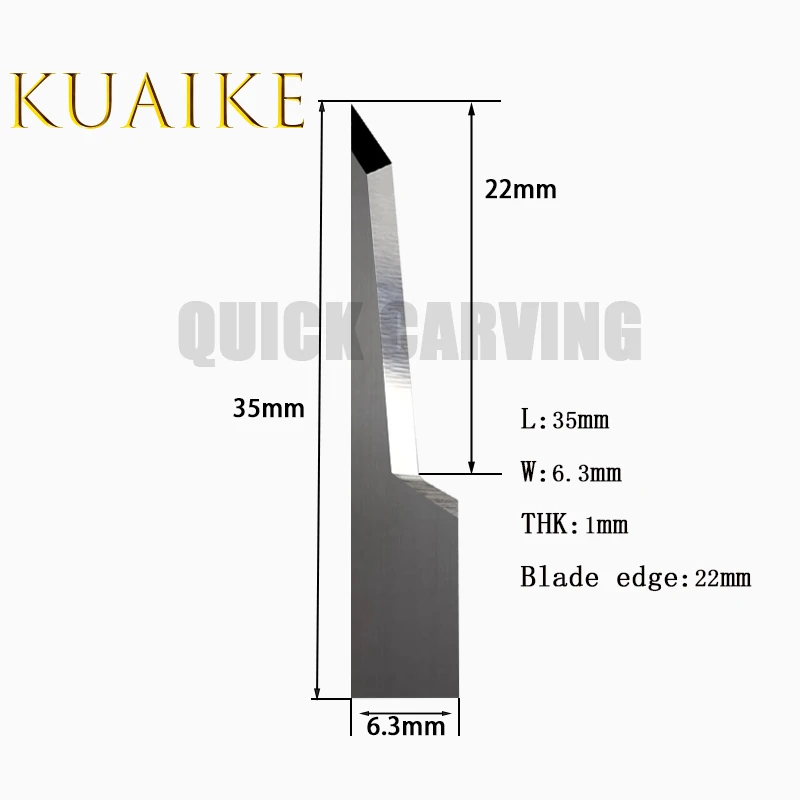10 قطعة سكين القطع إطالة IECHO JWEI RUIZHOU EMMA ATOM كربيد تتأرجح شفرة الجلود النسيج النسيج رغوة شفرة القطع