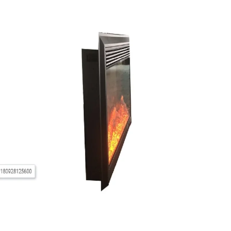 50 Inch Wall Recessed All Size Intelligent LED Decor Flame Electric Fireplace with Two Level of Heating Remote Control