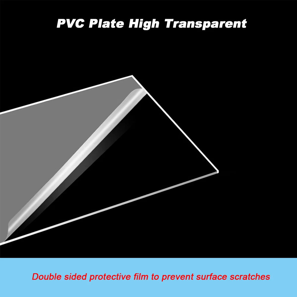 

Thickness 1-15mm PVC Plate High Transparent Plastic Sheet Hard Board