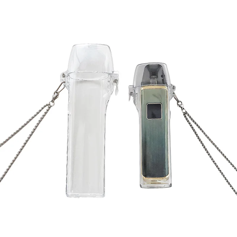Custodia rigida pop-up protettiva trasparente con cordino portatile per OXVA Xlim Pro/Xlim Pro 2 Vape Vaper Electronico