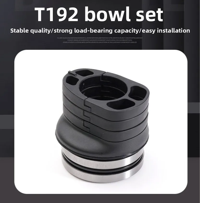 High‑Durability T192 Integrated Hidden Headset Aluminum Alloy Fork Steering Bearing Unit For MTB Road Bicycle Maintenance Repair