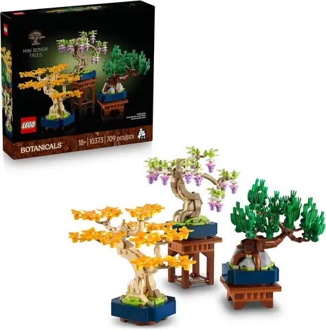 LEGO 10373 Mini Bonsai Pottery Building Blocks Toy Set Plant Bouquet Series DIY Decoration Children's Day Gift