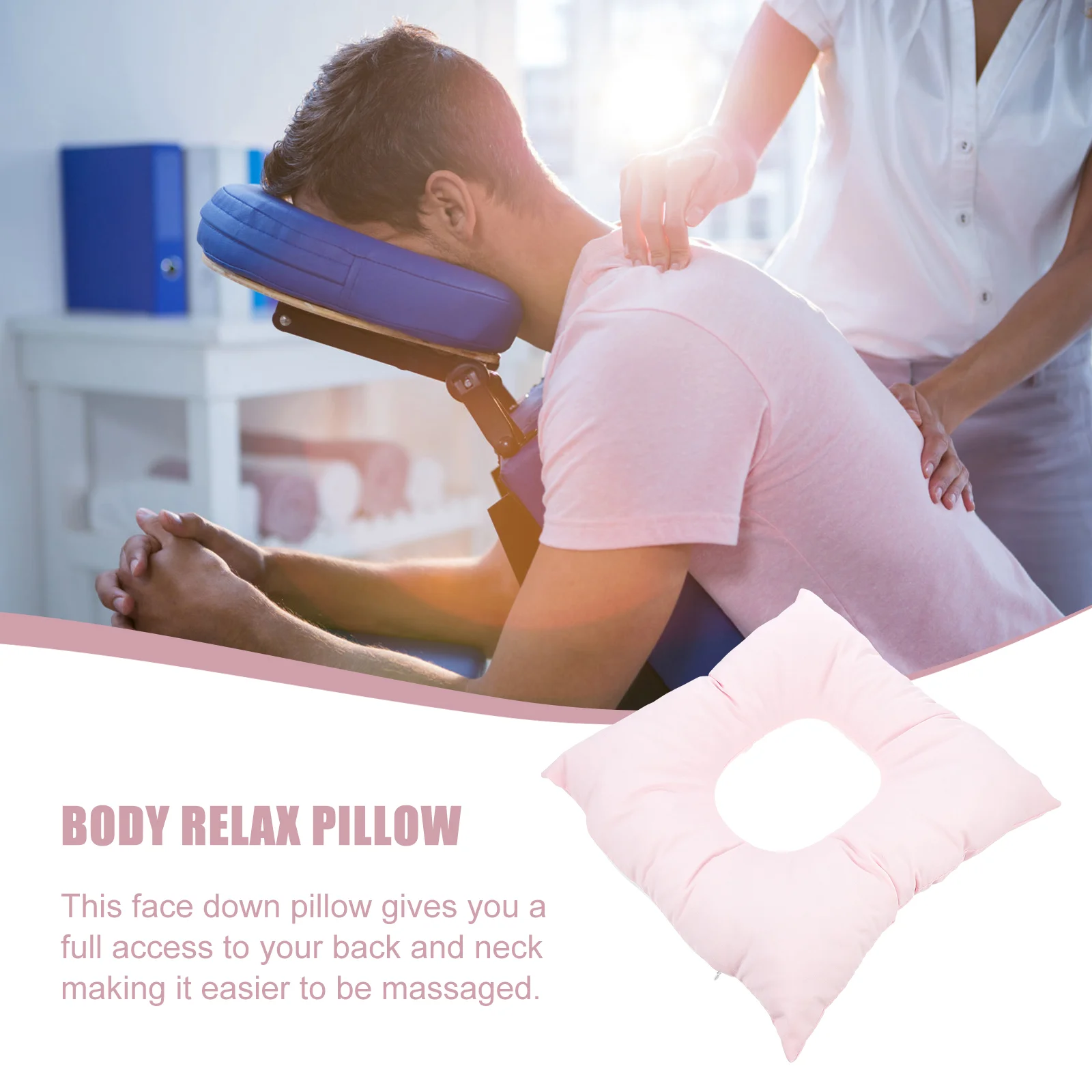 

Beauty Salon Body Pillow Supple Face Massage Massager Down Pad Hollow Salons Cushion Pearl Cotton Cradle Mats Comfortable