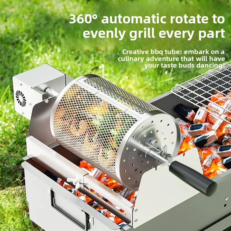 cesta-de-barbacoa-redonda-de-malla-con-rotacion-automatica-para-ahumado