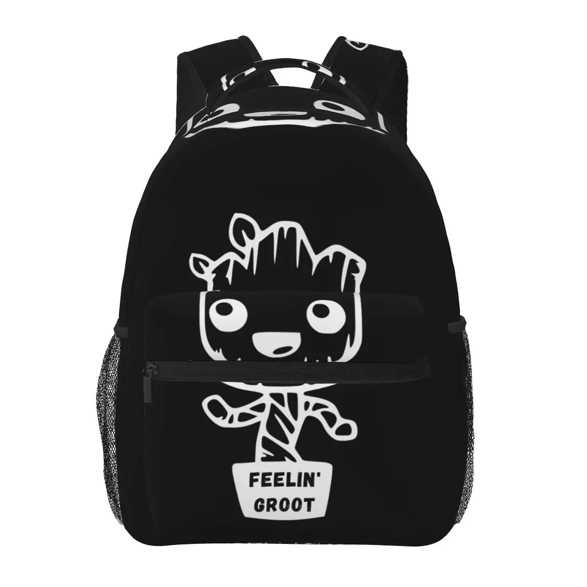 

Feelin Groot Dancing Backpacks Boys Girls Bookbag Children School Bags Cartoon Laptop Rucksack Shoulder Bag Large Capacity