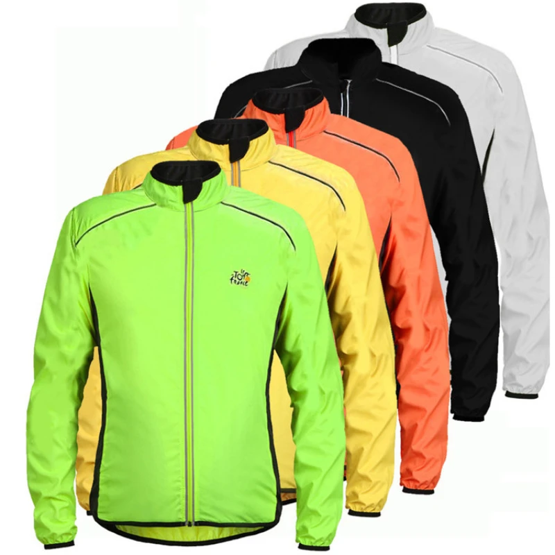 Jacket Men Outdoor Cycling Jackets Breathable Quick Dry Sports Jacket Windshield Bike Riding Clothes Fashion Men Windbreaker