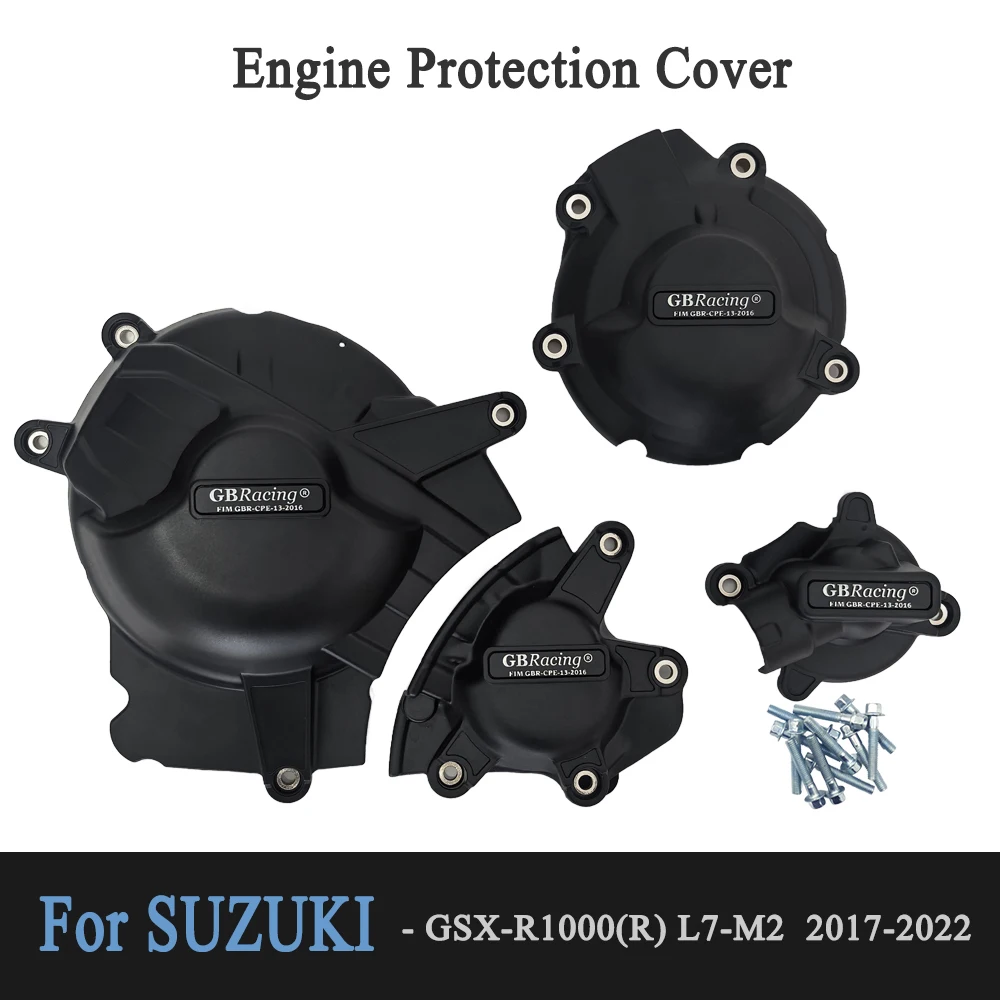 

GSXR1000 Motorcycles Engine Cover Protective Case For SUZUKI GSX-R1000 (R) L7-M3 2017 2018 2019 2020 2021 2022 2023 GBRacing