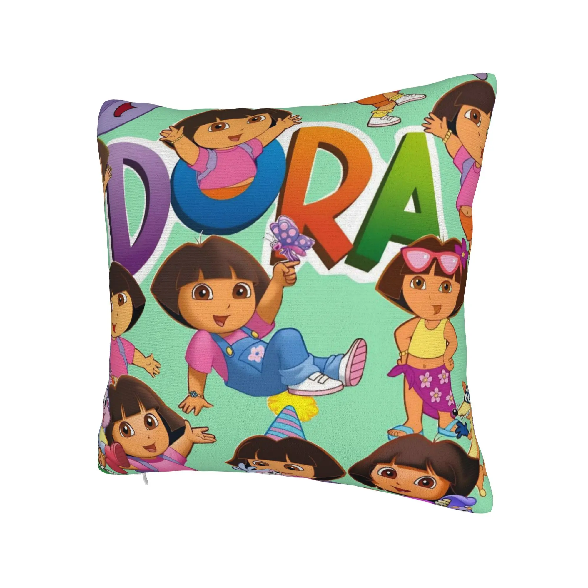 Decorative Pillowcases D-Doras The Explorers Accessories Seat  Pillow Case Cover Zippered Multi Size