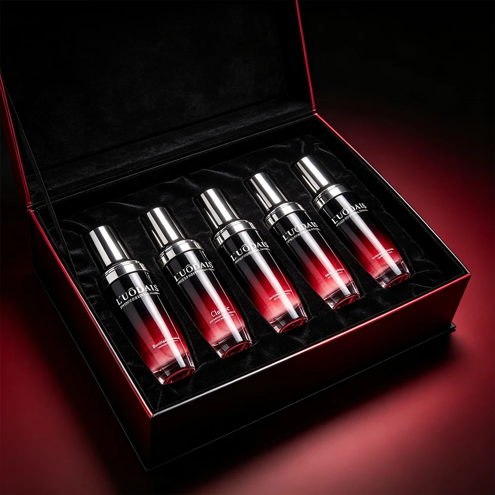 Hair Care In Salon - 5-teiliges 60ml Professionelles Marokkanisches Haaröl-Set für