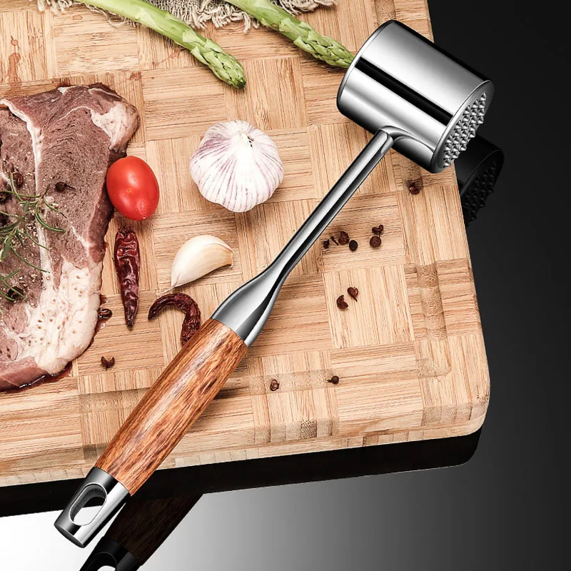 Small Stainless Steel Steak Hammer Special Tools for Western Food In Household Kitchens Senior Hammer for Various Meat Pounding