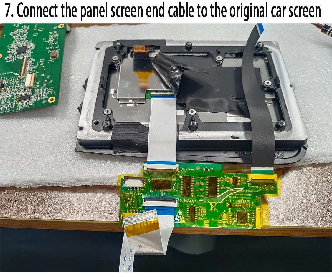 Original-Autobildschirm-Upgrade, kabelloses Carplay, HICAR, Bluetooth-Spiegelung für McLaren 540C, 70S, 570GT, 600LT, unterstützt Rückfahrkamera, 360-Grad-Panorama. – Detail 8