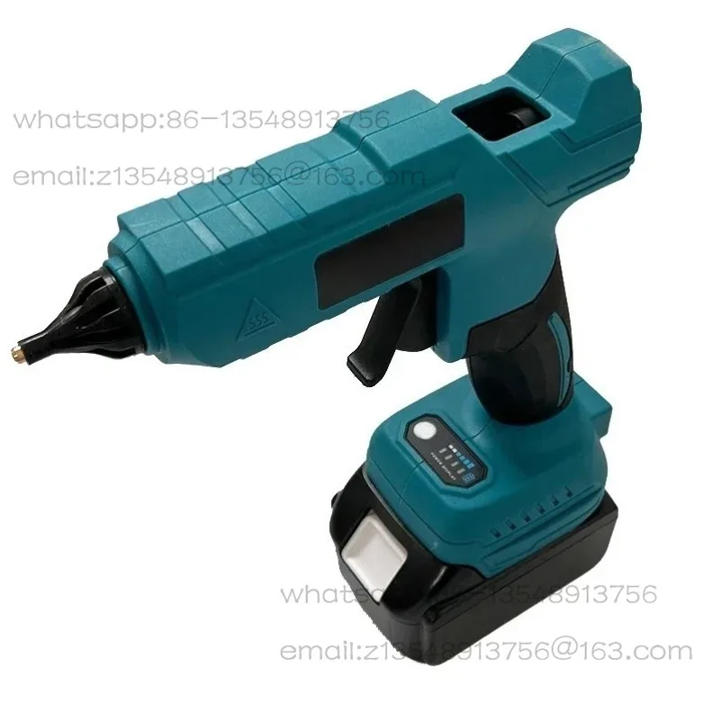 Cordless Electric Handheld Hot Glue Gun Repair DIY Tool Hot Melt Welding Hot Air Gun Anti-scald Nozzle For 20V Battery