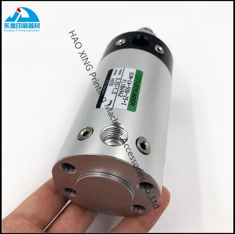 قطع غيار ماكينات الطباعة 1 قطعة اسطوانة هوائية SCM-CA-50D-25-I-FL 184942   لملحقات آلة الطباعة ميتسوبيشي