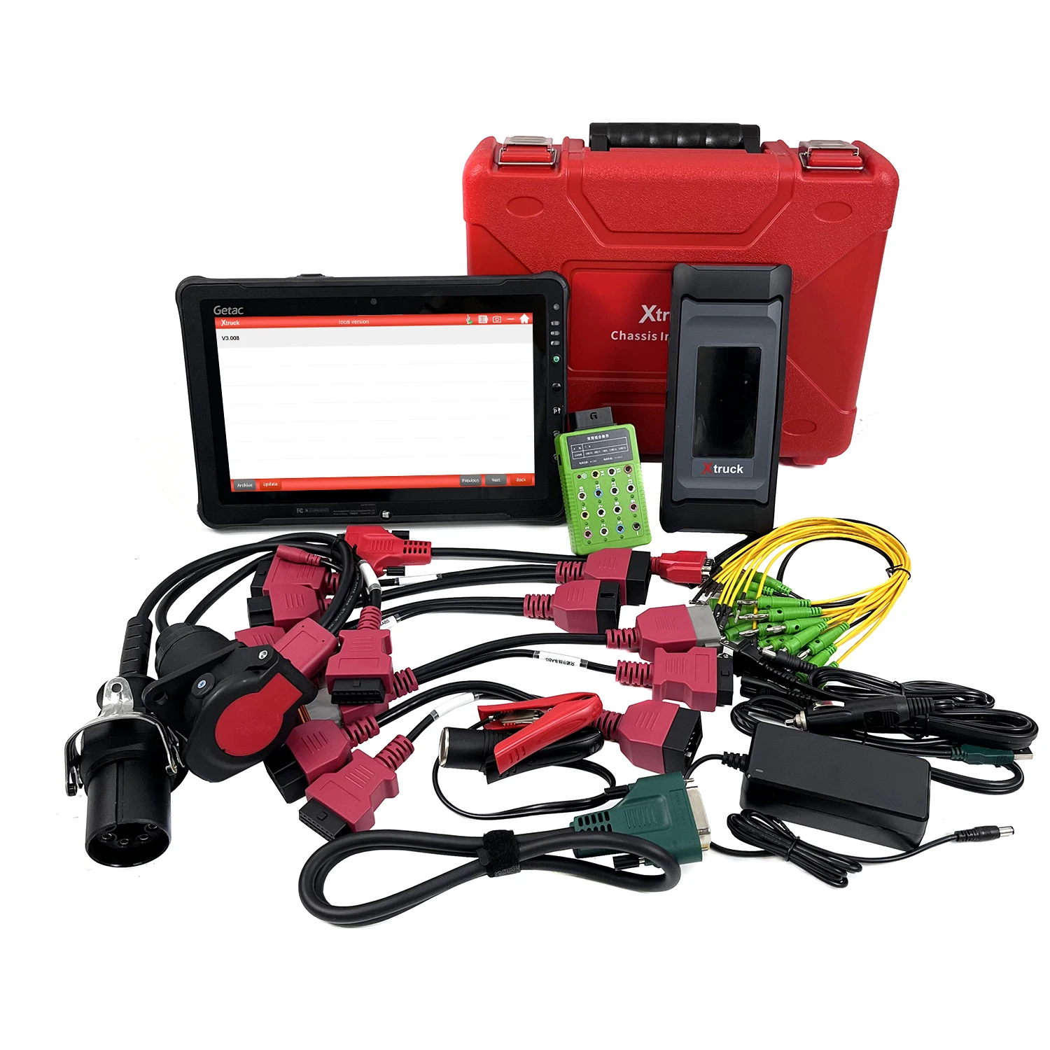 F110 tablet + X-truck chassis Inspection diagnostic tool AMT ABS for ZF EATON FAST Dong Feng Wabco Transmission Retarder