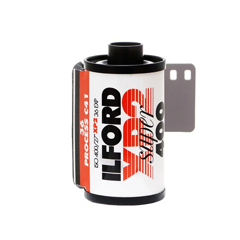 1/2/3/5/6 لفات ILFORD XP2 400 درجة 135 فيلم أبيض وأسود C-41 تطوير لكاميرا كوداك M35/M38/F9 فوجي 135 فيلم