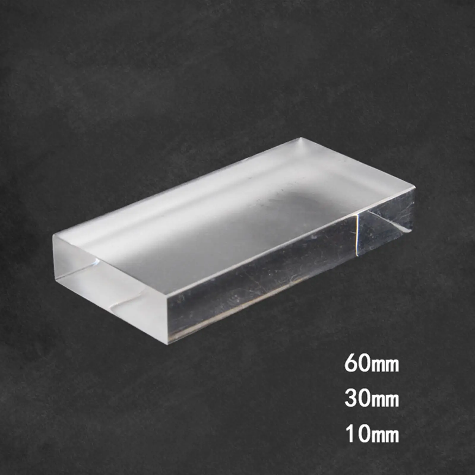 Physical Optical Experiment Kits Clear Light Reflection and Refraction Acrylic Lens Prism Lab Accessory
