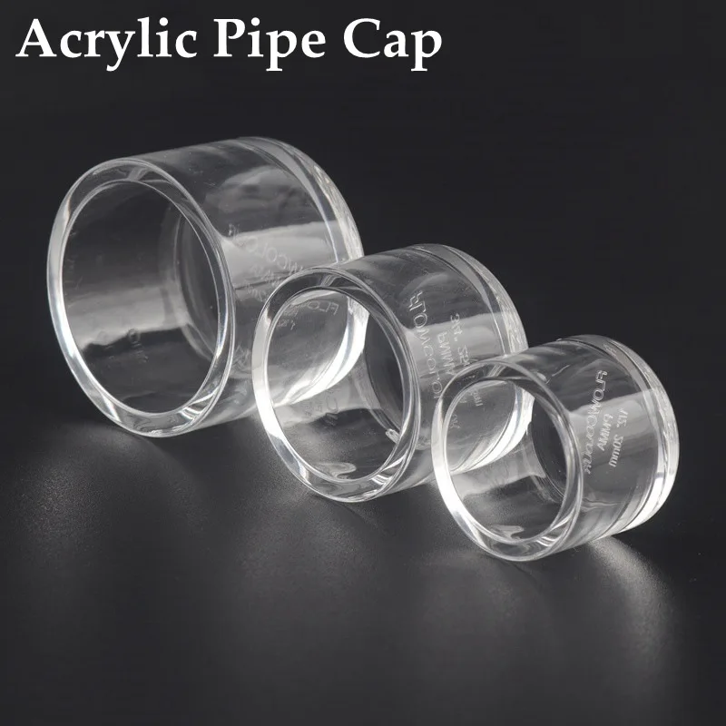 1pc Hi-Quality 20~32mm Transparent Pipe Fittings Aquarium Fish Tank Plexiglass Pipe Joint Elbow Tee Clear Acrylic Pipe Connector