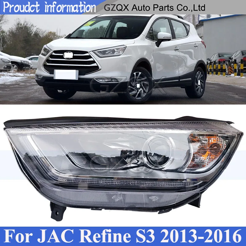 

Налобный фонарь CAPQX на передний бампер для JAC S3 Refine S3 2013-2016