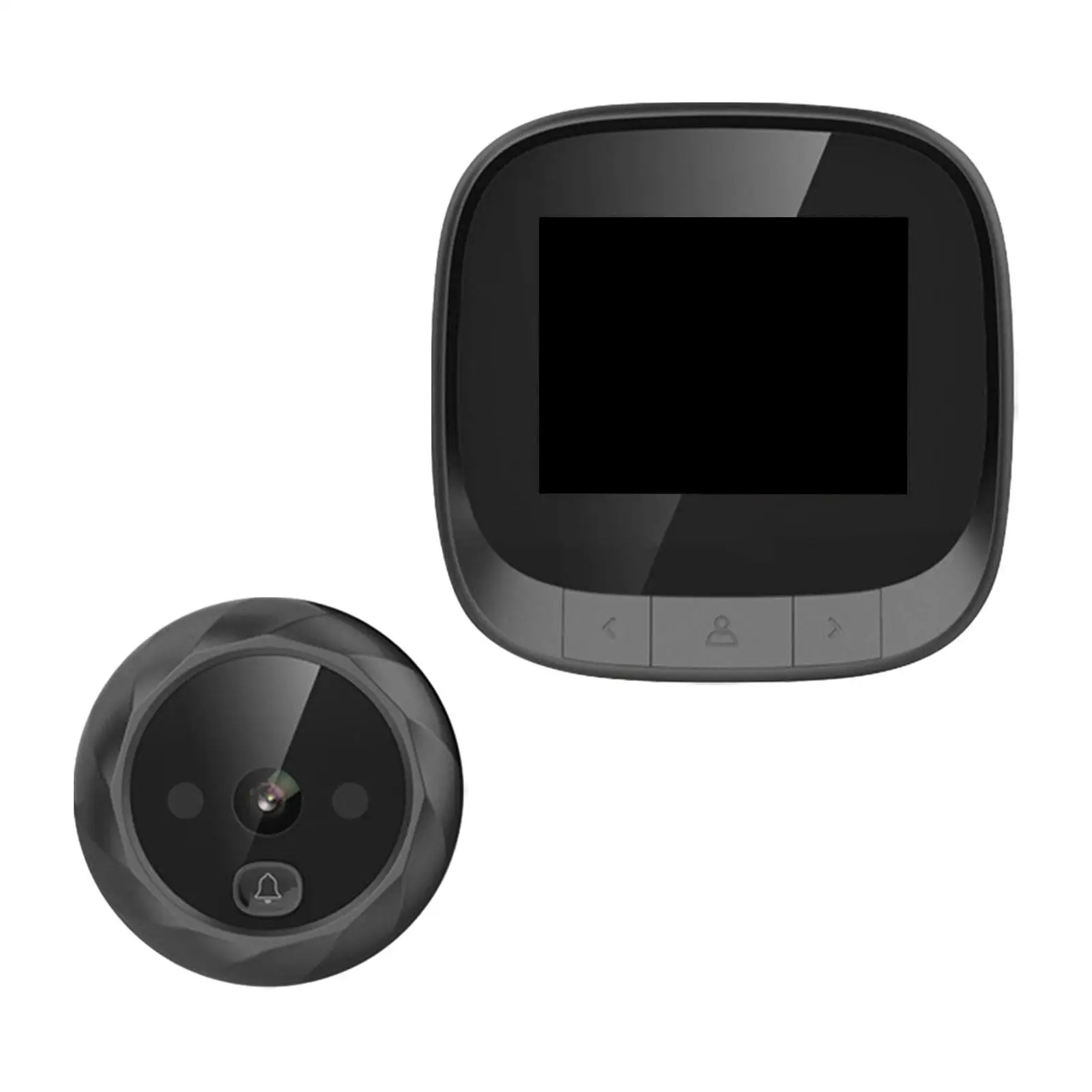 C06 Smart Visual Doorbell Smart Doorbell 320x240 Resolution 90 Images Storage Accessory Home Security System for Office Door