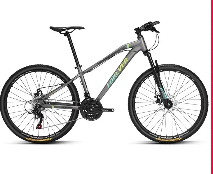 

Mountain Bike 21 Speed Men's Female Aluminum Alloy off-Road Adult Teenagers