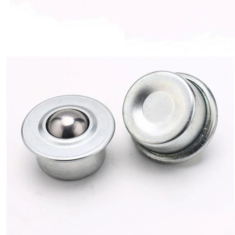 1-10pcs CY-8H/12H/15H/22H/30H Universal Transfer Ball Bearing Bullseye Wheels Carbon Steel/Nylon/304 Stainless Steel CY-19/25C