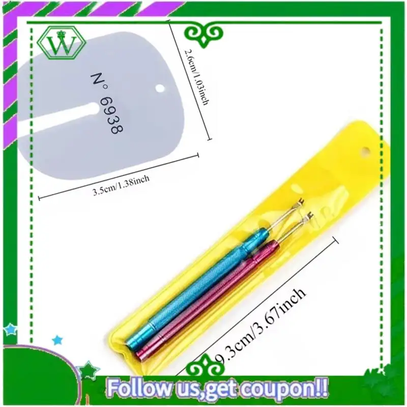 A18P-Watchmaker مجموعة أدوات إصلاح ساعة اليد مكابس انتهازي المناسب ساعة الإبر المنتقى مزدوجة نهاية قلم إبرة