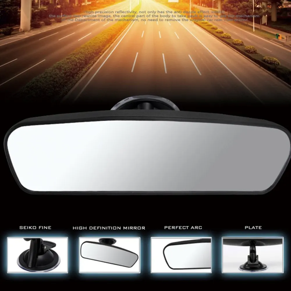 Specchietto retrovisore interno specchietto retrovisore interno con ventosa in PVC specchietto retrovisore grandangolare curva convessa automatica Car-styling caldo