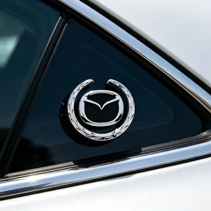 

3D Metal Wheat Ear Car Sticker Emblem Badge For Mazda 2 3 6 CX5 CX30 CX50 CX4 MX5 CX8 CX7 CX9 CX3 BT50 Car Accessories Decal