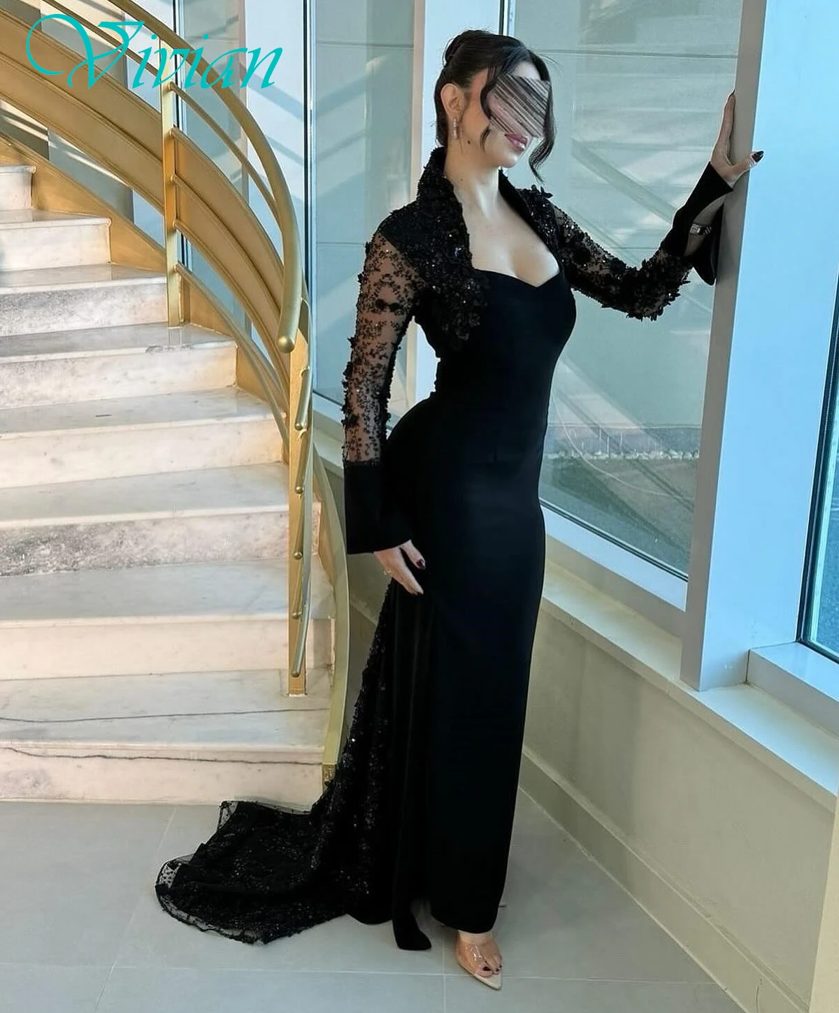 

Customized Straight Square Collar Elegant Classic Evening Dress Delicate Party Dress Fashion Modern Bespoke Occasion Gowns