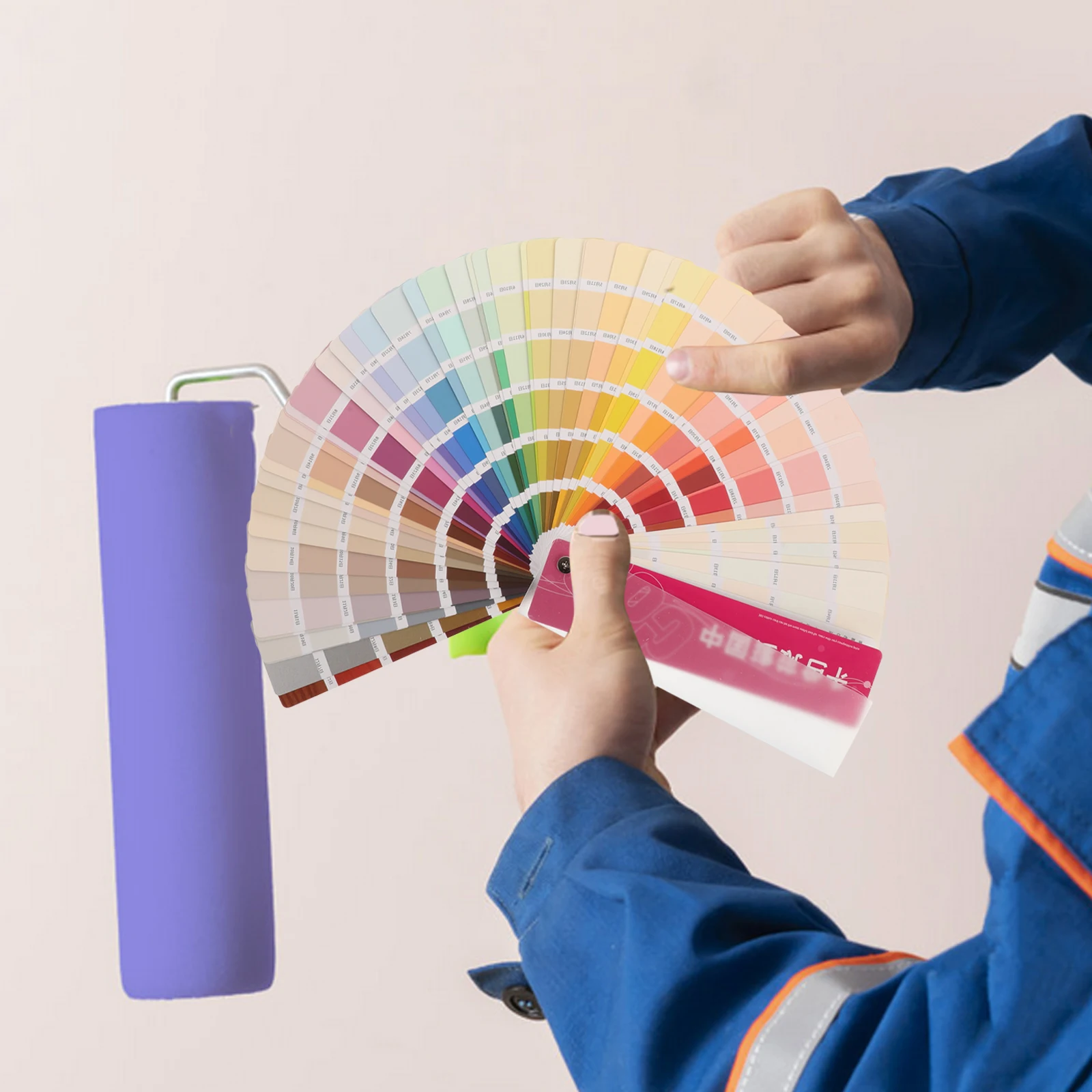 1pcs Color Card Paint Sample Cards Bulk Plastic Paper For Accurate Color Matching Diy Home Design Painting Supplies