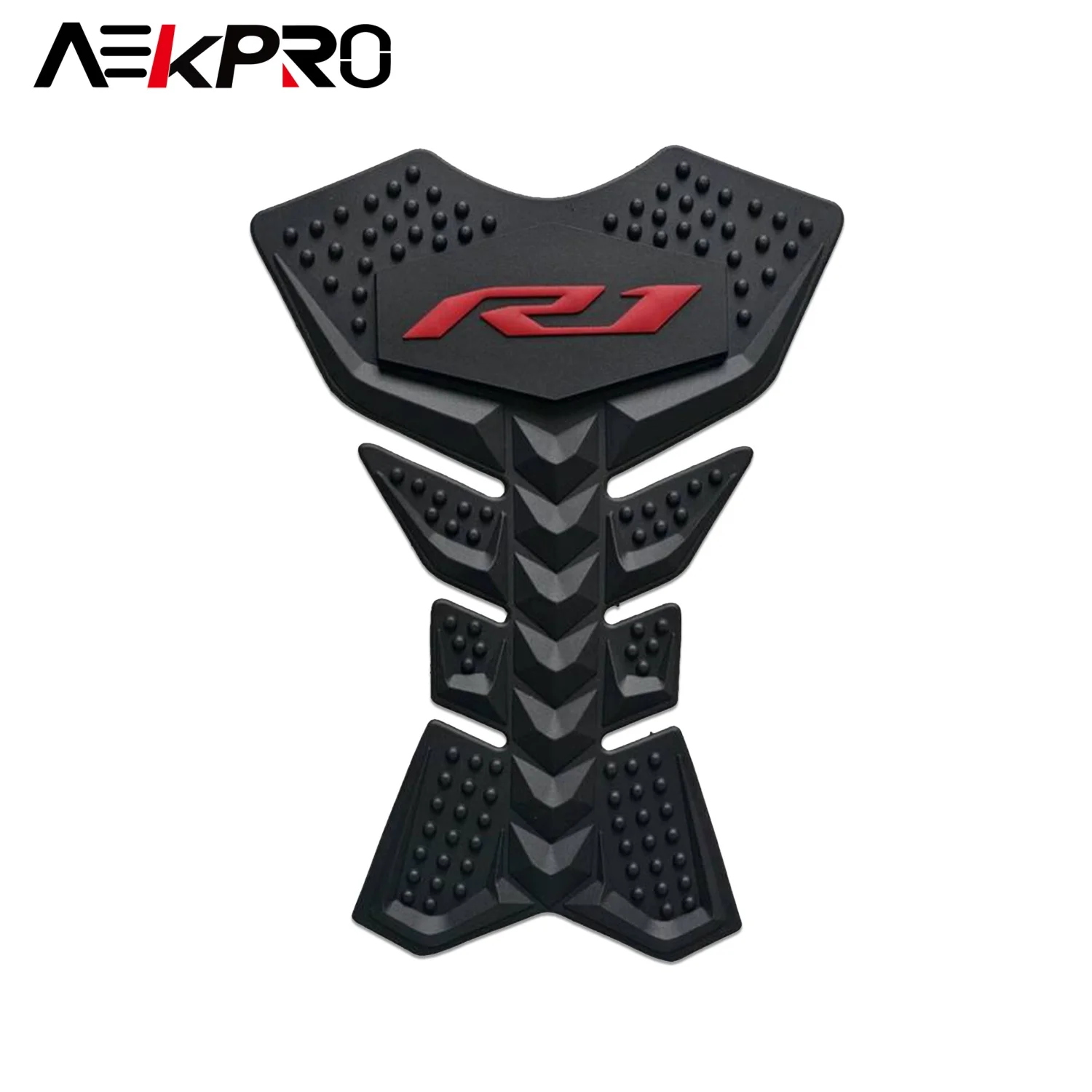 Motorcycle Accessories For YZF R1 R3 R6 R7 R9 R15 Non-slip Fuel Tank Stickers Waterproof Fishbone Decoration 3D Gel Decals Pad