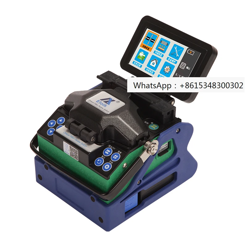 fusion splicer Eloik 88A FTTH Fiber Optic Fusion Splicing Machine  quick fusion splicing equipment core to core alignment