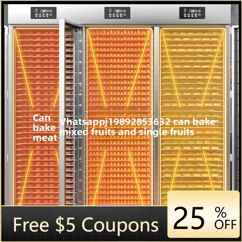 

ZC Food Dryer Commercial Fruit Roaster Mango Fig Mushroom Bamboo Shoots Beef Jerky Food Dehydrator Large Capacity
