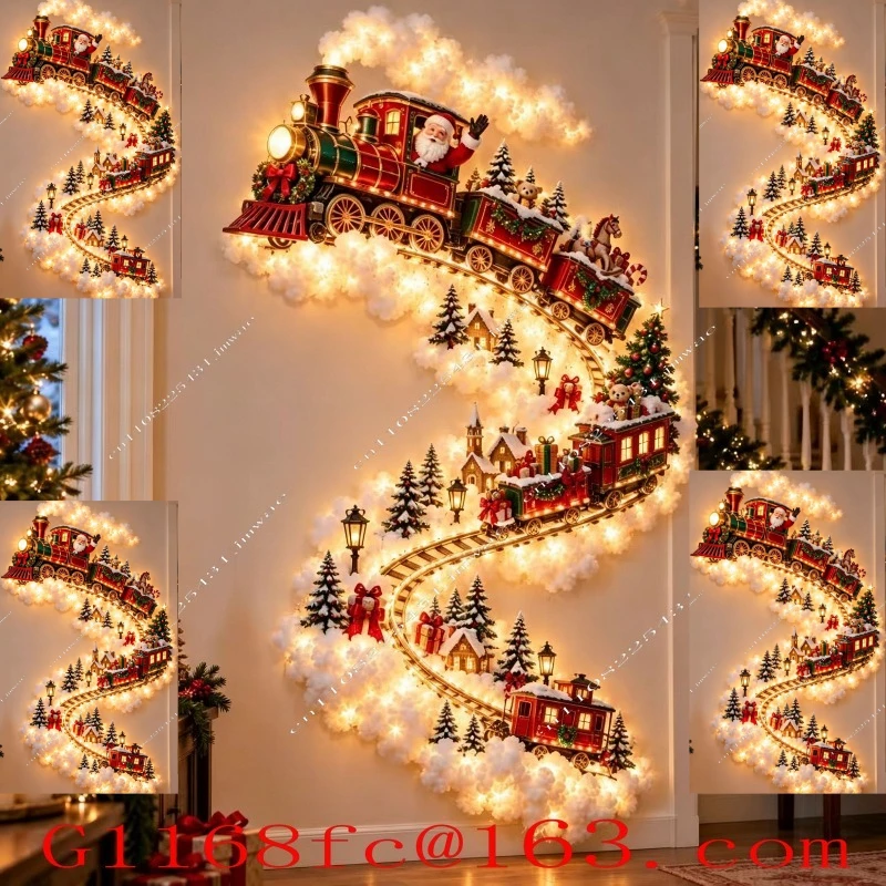 High Quality Professional Christmas Specific Light Bulbs Christmas Magic Trail Wall Light