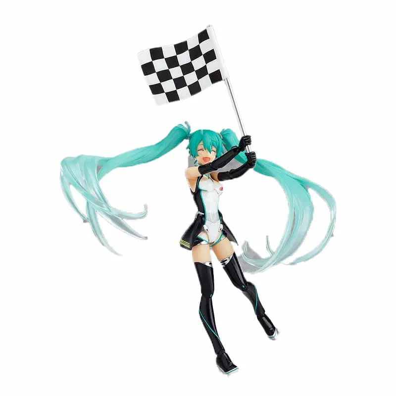 

In Stock Original Max Factory GSC Figma SP-036 Hatsune Miku VOCALOID Racing 2011 13cm Models of Surrounding Figures and Beauties