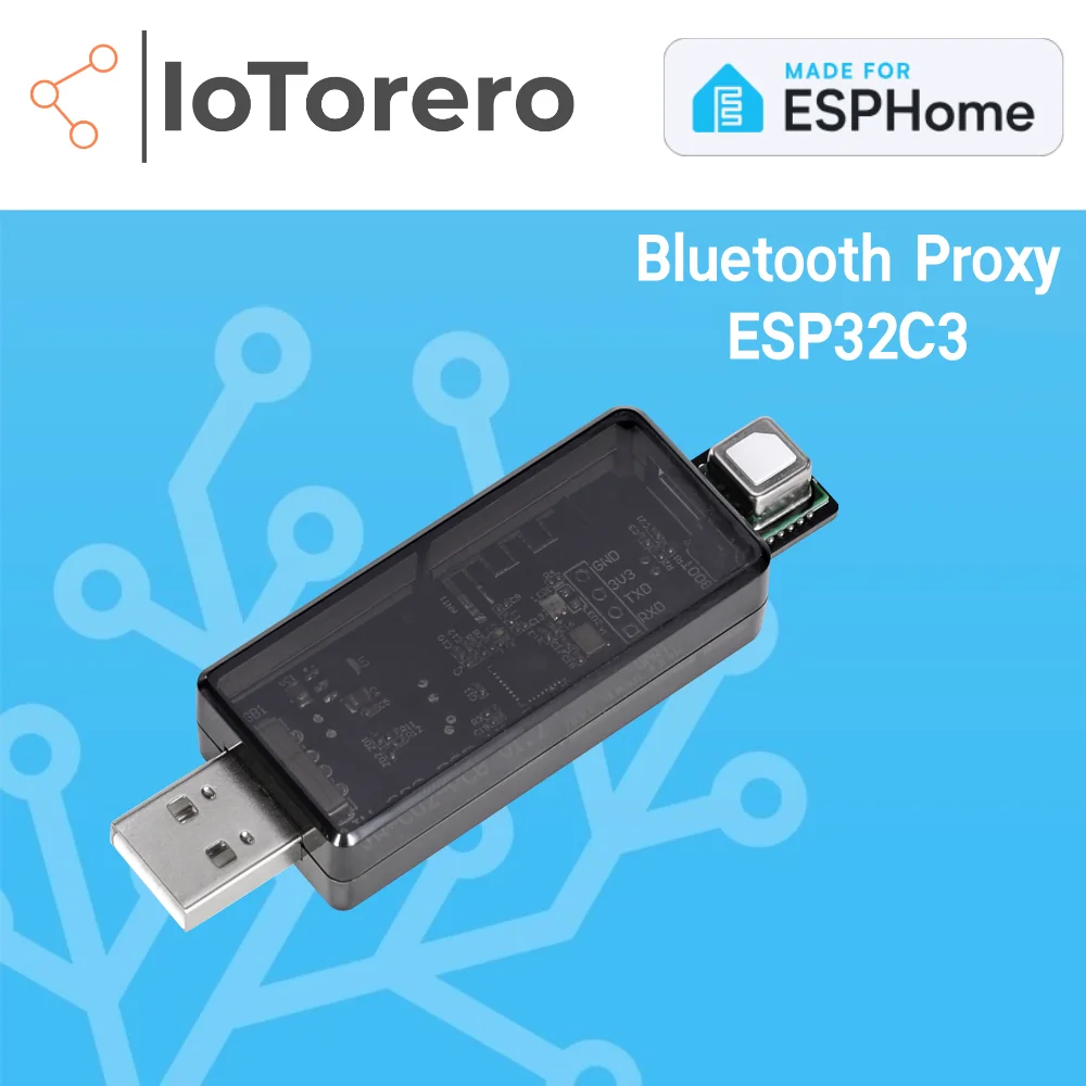 

IoTorero Made For ESPHome CO2 Sensor ESP32C3 Works With Home Assistant
