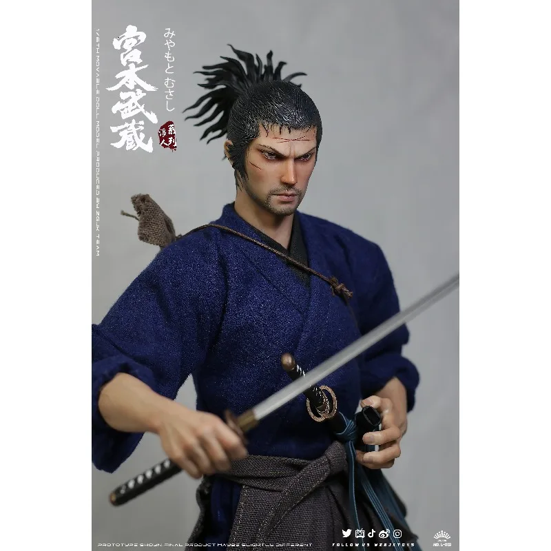 【재고 있음】 ZGYKTOYS 오리지널 1/6 L-001 로닌 시리즈 미야모토 무사시 12인치 군인 모델 토이 선물 컬렉션
