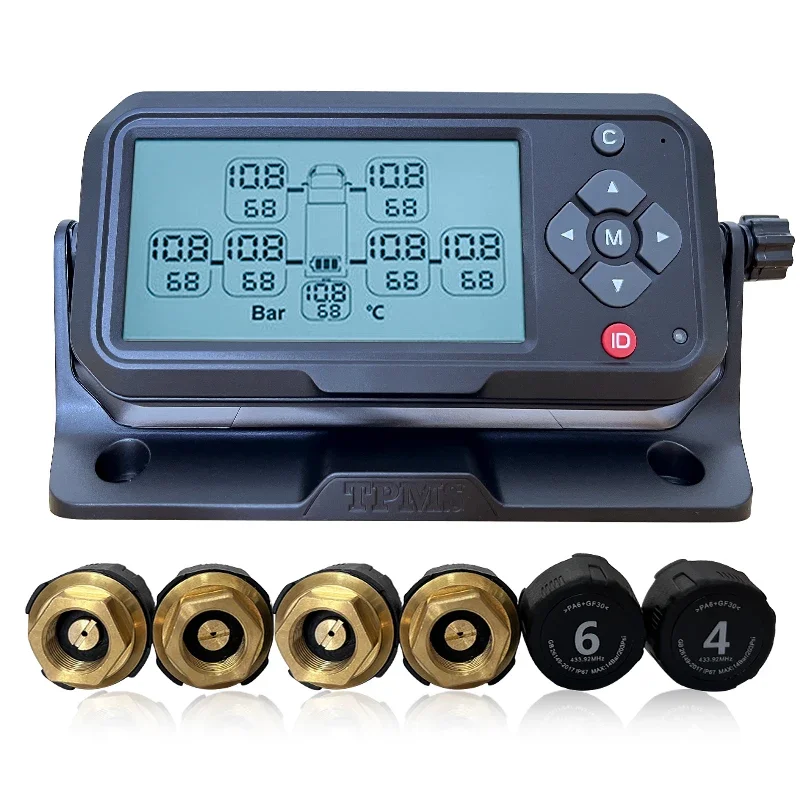 

Smart car tire pressure monitoring system truck bus tire monitoring pressure sensor tpms