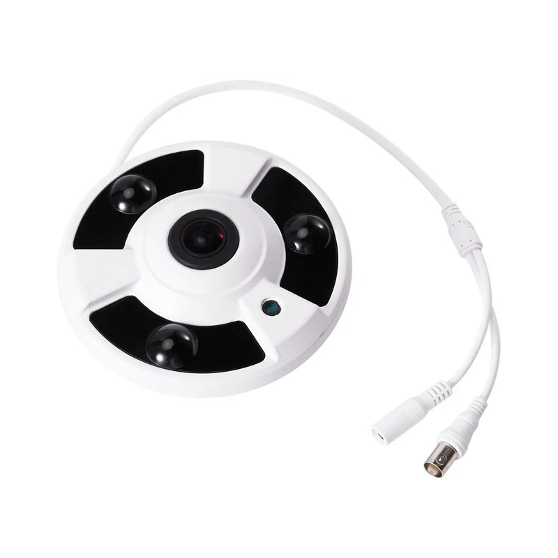 A98Z CCTV 180° Panoramic AHD Camera 2MP Fisheye Lens Wide Angle View TVI CVI 4IN1 Day/Night Security Dome Camera 1.7Mm